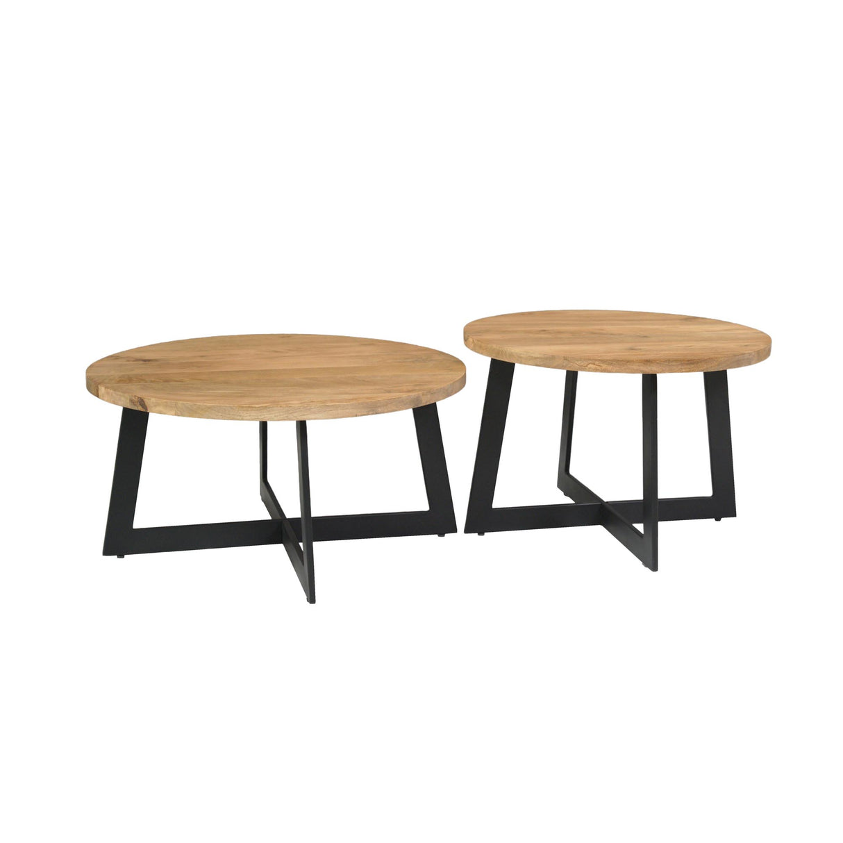 Couchtisch – Natürliche Oberfläche, Mangoholz Material, Modernes Design - Atlanta | Starfurn