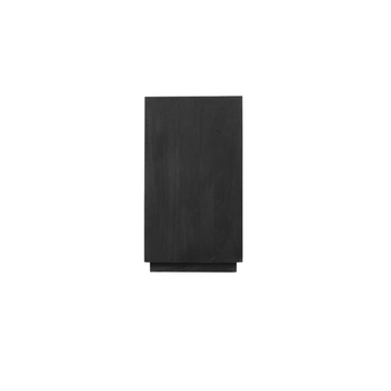 Sideboard - Schwarzes Mangoholz, Grifflose Türen, Geradliniges Design, 150 cm – Brussel | Starfurn