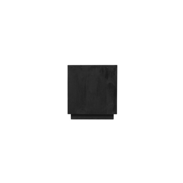 TV-Möbel – Schwarze Oberfläche, Mangoholz Material, Modernes Design - Brussel | Starfurn