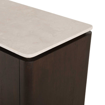 Sideboard – FSC Massives Mangoholz, Braun Finish, Modern Holz Design - Dallas | Starfurn