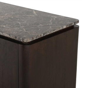 Sideboard – FSC Massives Mangoholz, Braun Finish, Modern Holz Design - Dallas | Starfurn