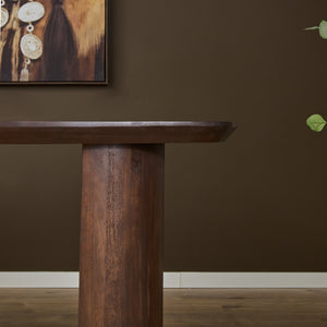 Dining Table – Brown Surface, Mango Wood Material, Rectangular Design – Maré | Starfurn