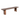 Esszimmerbank – Braunes Mangoholz, Halb Runde Beine, Massives Design 220 cm – Maré | Starfurn