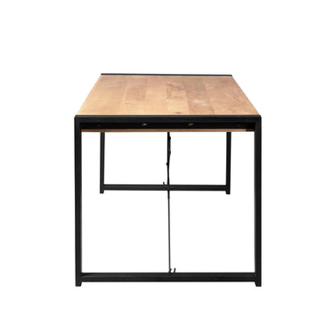 Dining Table – Rectangular Design, Natural Color, Mango Wood – Britt | Starfurn
