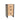 Cabinet – Mango Wood Material, Black Metal Accents, Three-Drawer Design – Britt | Starfurn