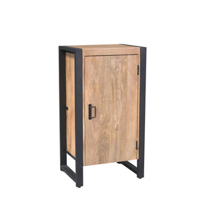 Schrank – Mangoholz, Schwarzmetall, Naturfinish - Britt | Starfurn