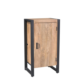 Schrank – Mangoholz, Schwarzmetall, Naturfinish - Britt | Starfurn