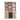 Display Cabinet - Mango Wood, Wood Strips, Metal Doors - Noa | Starfurn