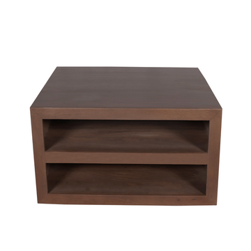 Couchtisch – Mangoholz Material, Walnussoberfläche, Minimalistisches Design – Brussel | Starfurn