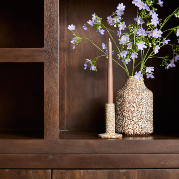 Shelf – Mango wood, brown look, handleless – Brussels | Starfurn