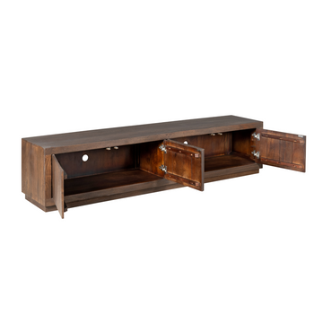 TV Unit – Mango Wood, Modern Design, Ample Storage – Brussels | Starfurn