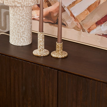 TV Unit – Mango Wood, Metal Frame, Modern Design – Madison | Starfurn