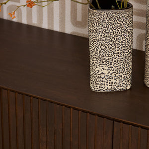 TV Unit – Mango Wood, Metal Frame, Modern Design – Madison | Starfurn