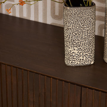 TV Möbel – Mangoholz, Metallgestell, Modernes Design – Madison | Starfurn