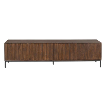 TV Möbel – Mangoholz, Metallgestell, Modernes Design – Madison | Starfurn