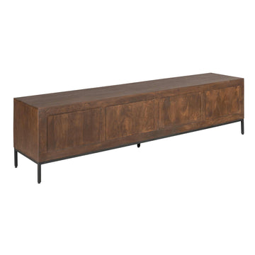 TV Möbel – Mangoholz, Metallgestell, Modernes Design – Madison | Starfurn