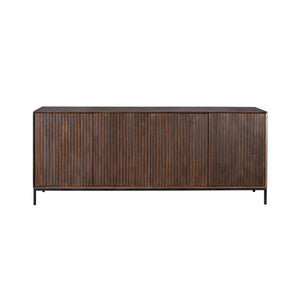 Sideboard – Mango Wood, Modern Design, Metal Accents – Madison | Starfurn
