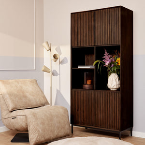 Bookcase Madison Brown | 90 cm