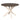 Dining Table – Round Design, Mango Wood Tabletop, Metal Frame – Madison | Starfurn