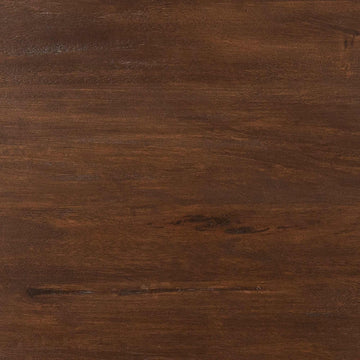 Dining Table – Round Design, Mango Wood Tabletop, Metal Frame – Madison | Starfurn
