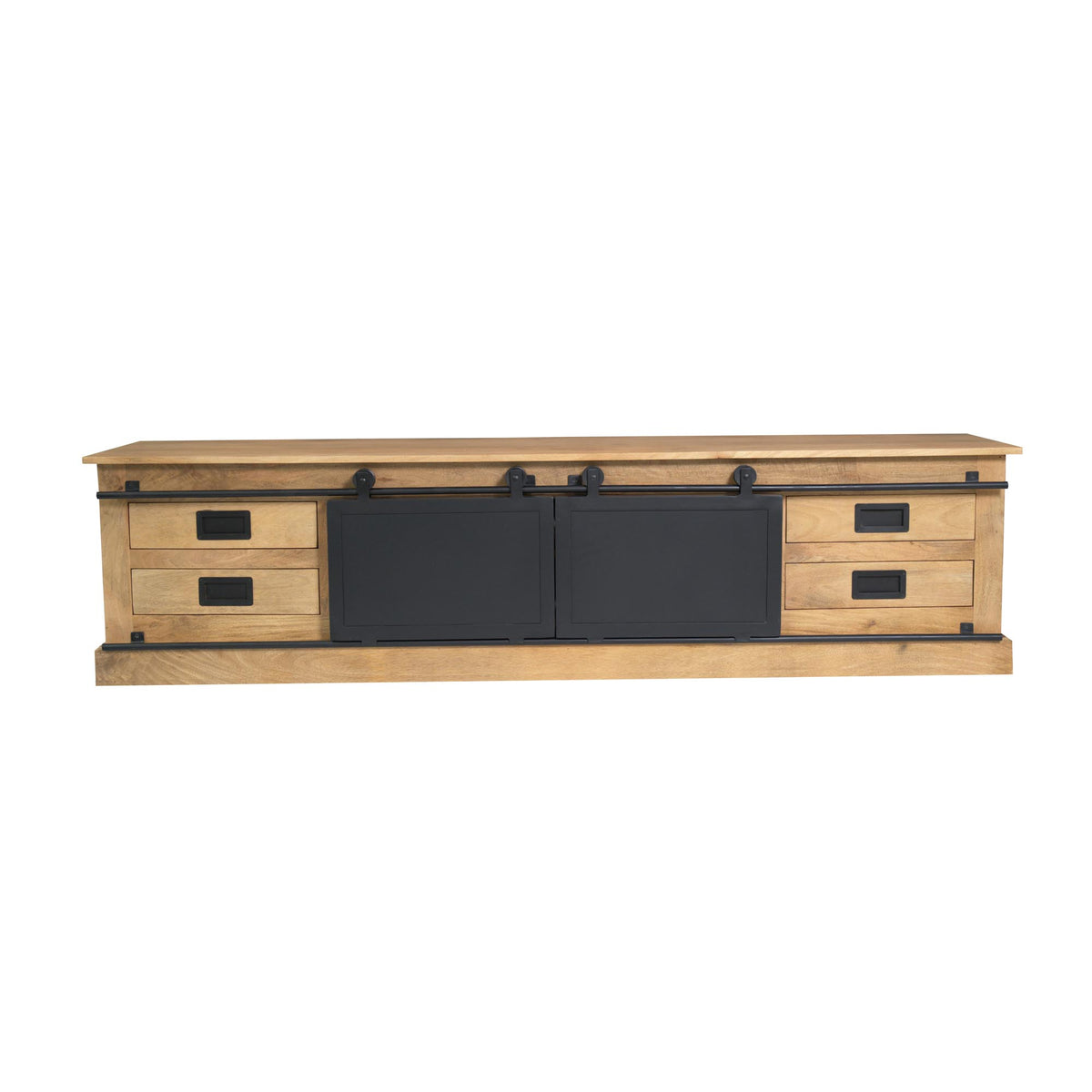 TV unit – Natural design, natural color, mango wood – Fresno | Starfurn