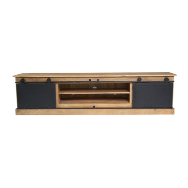 TV unit – Natural design, natural color, mango wood – Fresno | Starfurn
