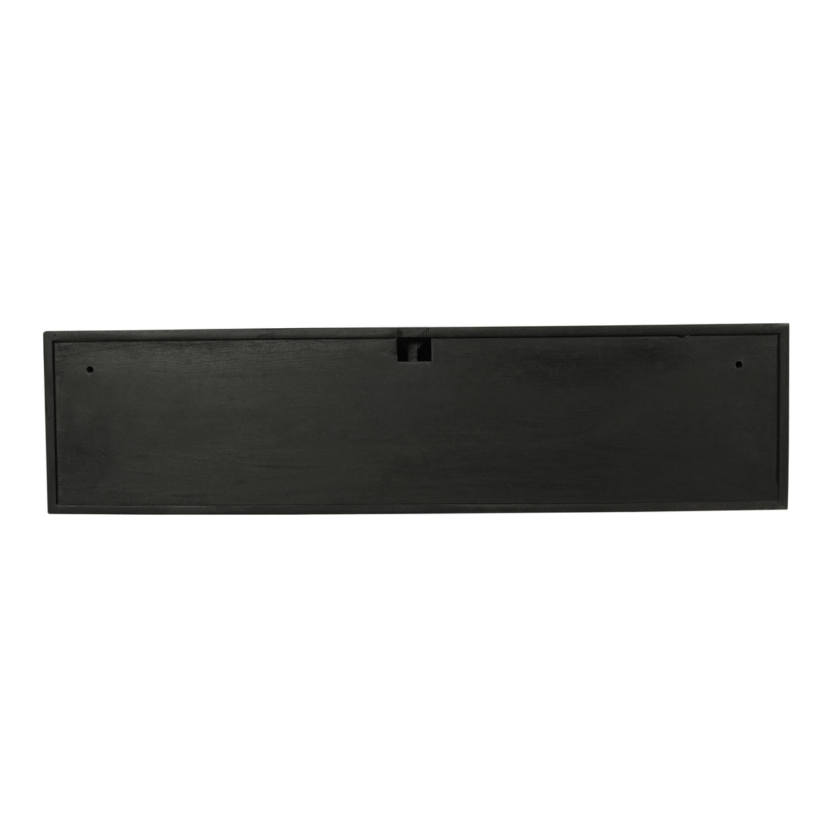 Floating TV Unit – Mango Wood, Vertical Slats, Handleless Push-to-Open – Madison | Starfurn