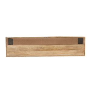 TV Möbel – Mangoholz, Wandmontage, Lattenstruktur – Madison | Starfurn