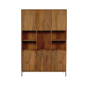 TV-Möbel – Mangoholz, Lattenfront, Naturfarbe – Madison | Starfurn
