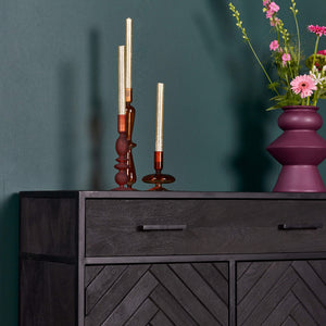 Cabinet New York | Mango wood and steel | 100 cm