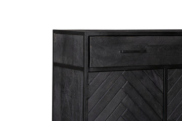 Cabinet New York | Mango wood and steel | 100 cm