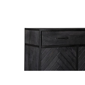 Cabinet New York | Mango wood and steel | 100 cm