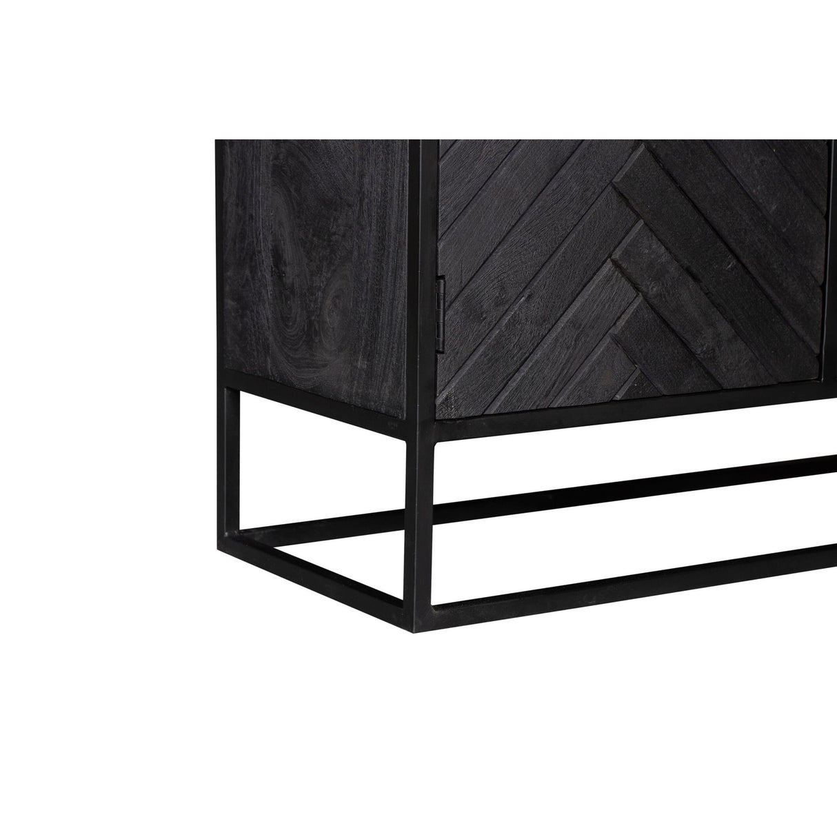 Cabinet New York | Mango wood and steel | 100 cm
