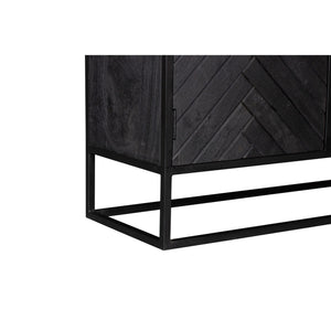 Cabinet New York | Mango wood and steel | 100 cm