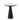 Beistelltisch – Schwarzer Marmor, Metall Gestell, Runde Form, 45 cm – Essy | Starfurn