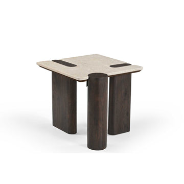 Couchtisch – Braune Marmor Oberfläche, Marmor Material, Modernes Design – Maeve | Starfurn