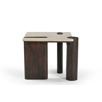 Couchtisch – Braune Marmor Oberfläche, Marmor Material, Modernes Design – Maeve | Starfurn