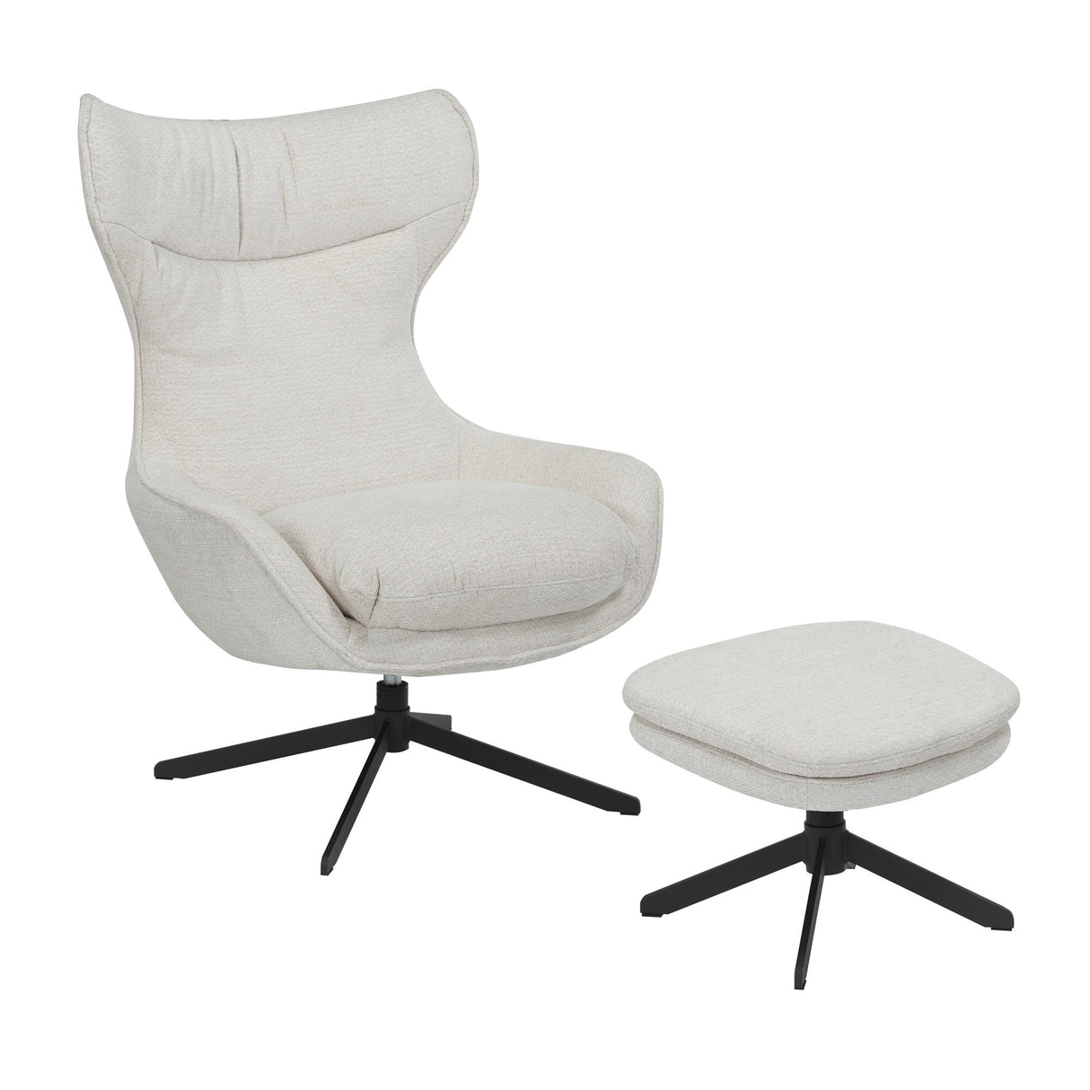 Sessel – Drehfunktion, Metallgestell, Polsterbezug – Olivia | Starfurn