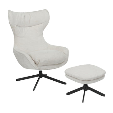 Sessel – Drehfunktion, Metallgestell, Polsterbezug – Olivia | Starfurn