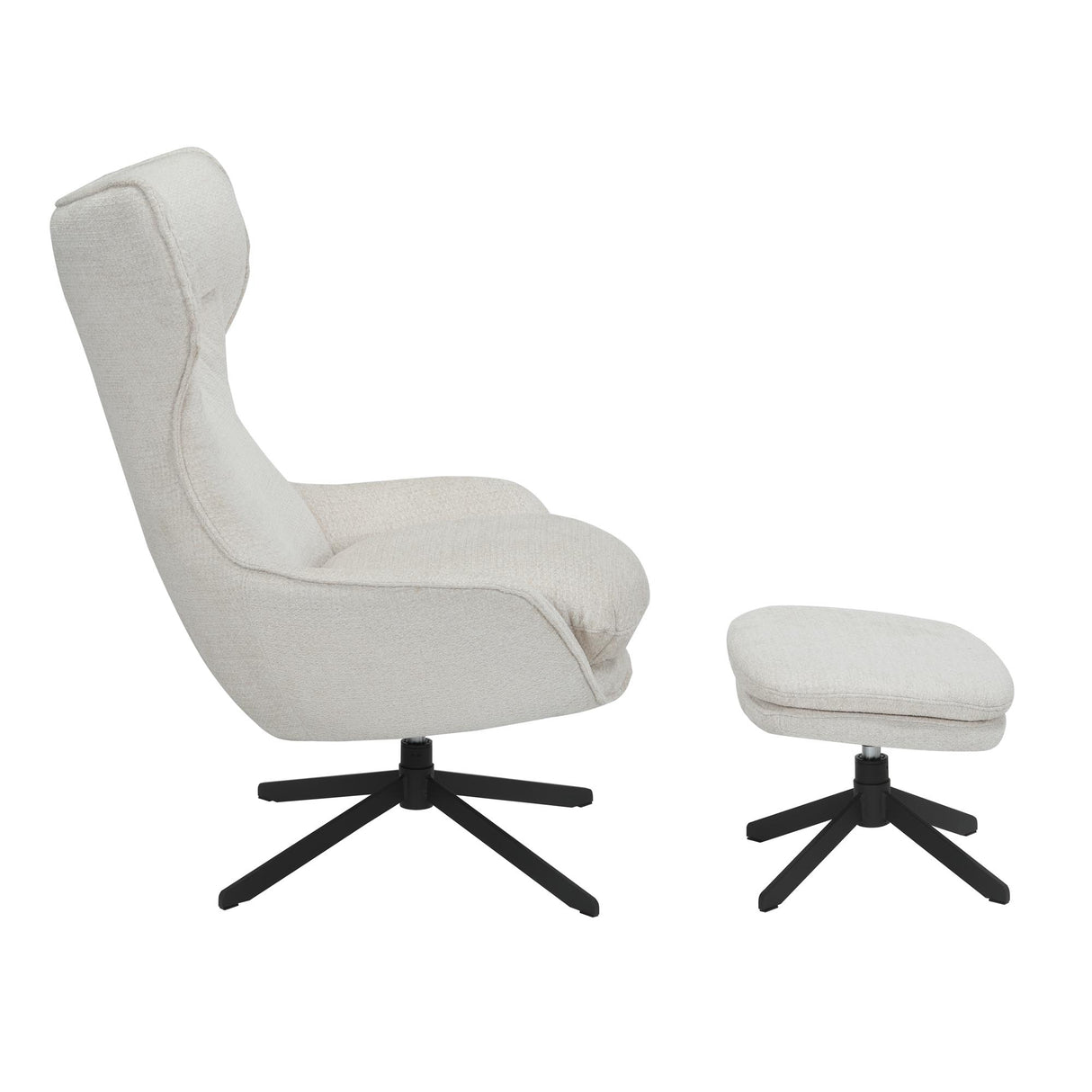 Sessel – Drehfunktion, Metallgestell, Polsterbezug – Olivia | Starfurn