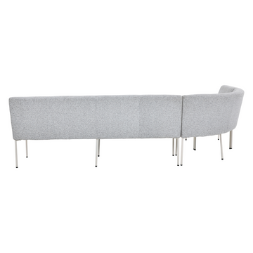 Esszimmerbank – Gepolsterter Sitz, Stoffbezug, Metallgestell – Riff | Starfurn