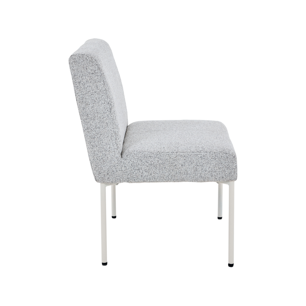 Dining Bench – Upholstered Seat, Fabric Cover, Metal Frame – Riff | Starfurn