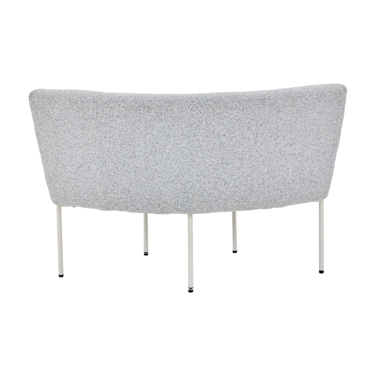 Essbank – Beiger Bezug, Gepolstertes Material, Eckiges Design – Riff | Starfurn