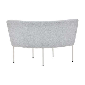 Essbank – Beiger Bezug, Gepolstertes Material, Eckiges Design – Riff | Starfurn