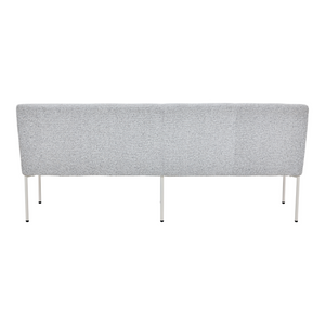 Essbank – Beiger Bezug, Gepolstertes Material, Modernes Design – Riff | Starfurn