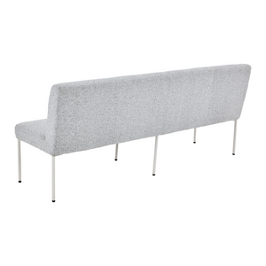 Essbank – Beiger Bezug, Gepolstertes Material, Modernes Design – Riff | Starfurn