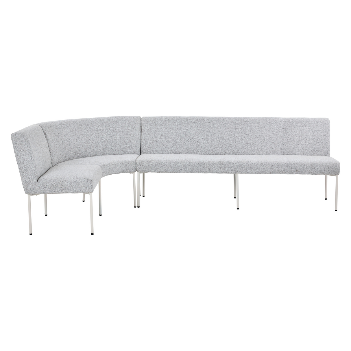 Essbank – Beiger Bezug, Gepolstertes Material, Modernes Design – Riff | Starfurn