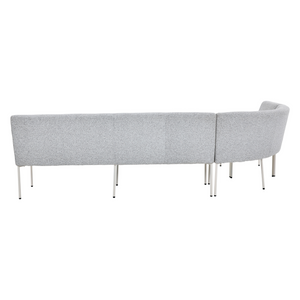Essbank – Beiger Bezug, Gepolstertes Material, Modernes Design – Riff | Starfurn