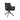 Dining Chair - Velvet Cover, Anthracite, Swivel with Return Function, Black Metal Legs – Dani | Starfurn