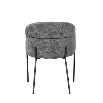 Dining Chair - Modern Design, Grey, Fabric Upholstery - Otis | Starfurn